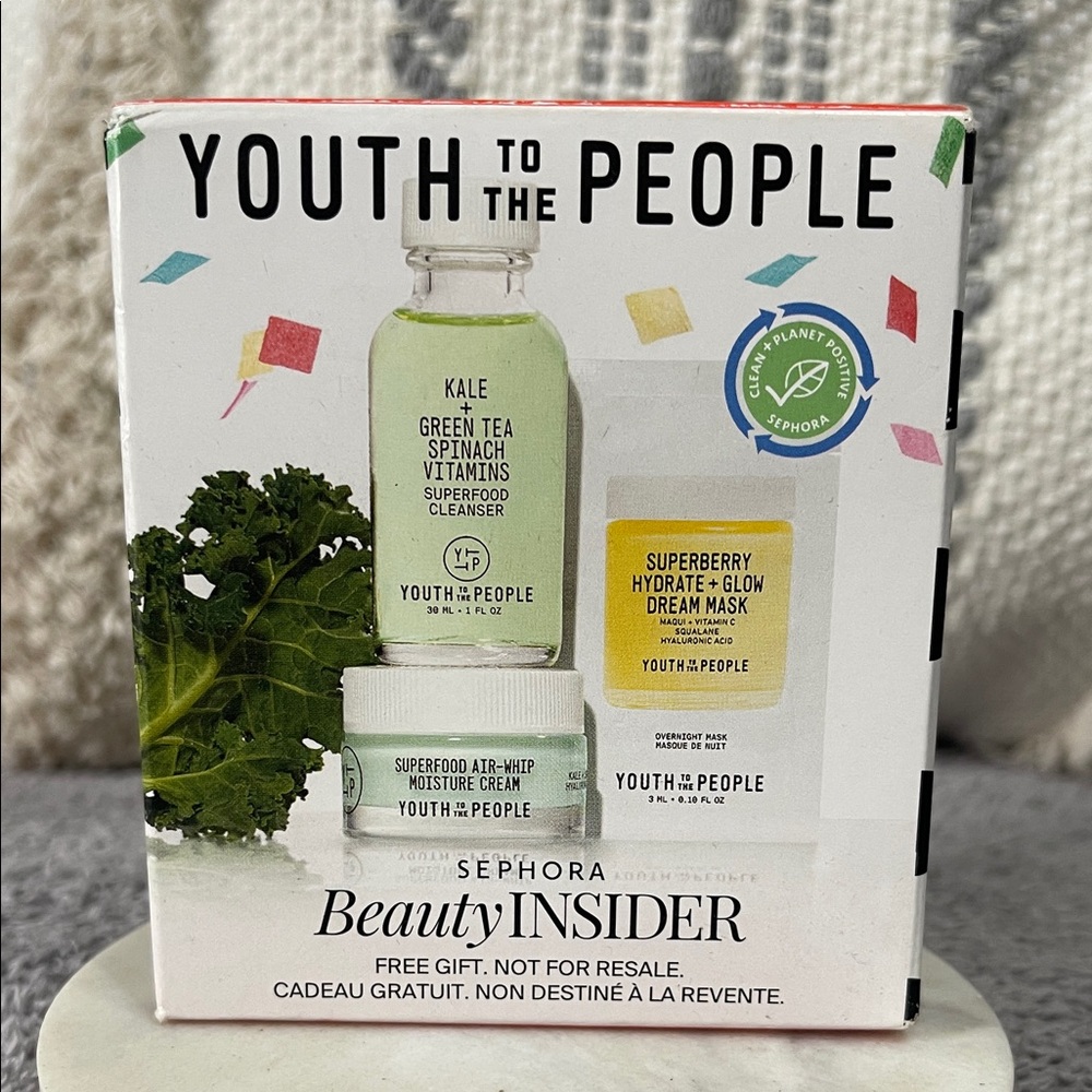 Youth To The People Skincare Trio (Sephora Birthday Gift)